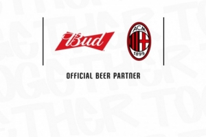 官方：AC米兰与百威啤酒签署全新合作伙伴关系